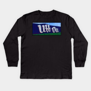 Uff Da Poulsbo, WA Kids Long Sleeve T-Shirt